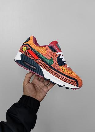 Nike air max 90 dia de los muertos мужская качественная модель кроссовки высокое качество