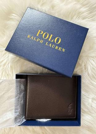 Гаманець чоловічий шкіряний. ,бренд polo ralph lauren