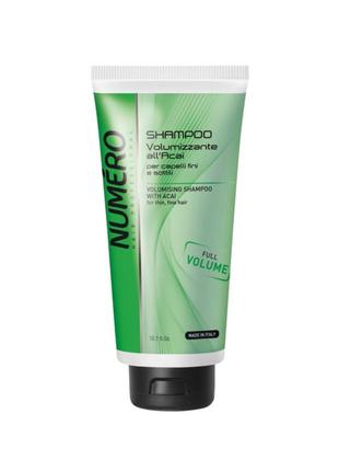 Шампунь для придания объема brelil numero volume 300 ml