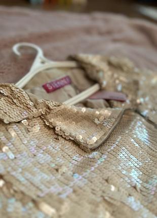 Піджак жакет з паєток хс/с