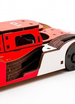 Гоночний автомобіль racing car модель з дерева конструктор із 146 деталей2 фото