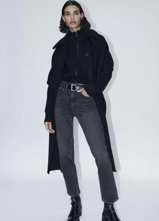 Zara джинсы мом фит