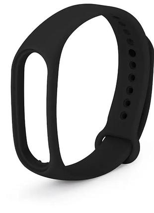 Браслет до часов xiaomi mi band 5/6/7 черного цвета