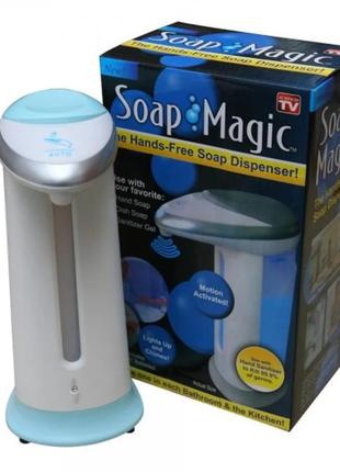 Сенсорний дозатор для рідкого мила soap magic3 фото