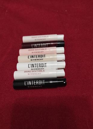 Пробники givenchy button-up 1 ml. оригінал.