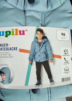Голуба демісезонна куртка на хлопчика5 фото