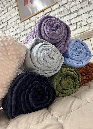 Неймовірно красивий флісовий плед  , мустанг