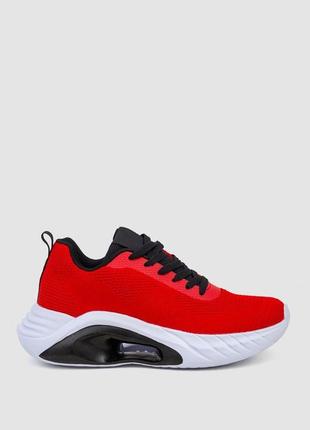 40 розмір кросівки ager чоловічі спортивні текстильні для бігу легкі тонкі червоні літнє взуття сітка