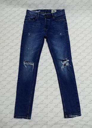 Джинси сині denim co скіні розмір 32