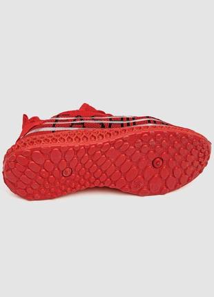 Кросівки жіночі текстиль, колір червоний, 243r372-45 фото