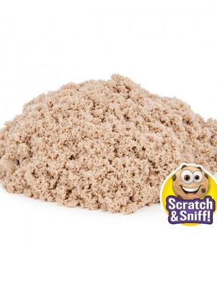 Пісок для дитячої творчості з ароматом - kinetic sand печиво2 фото