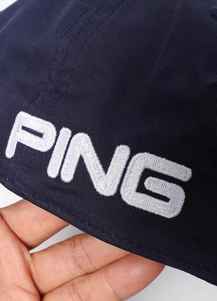 Синяя бейсболка ping6 фото