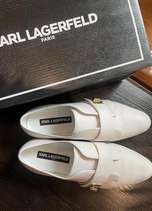 Кеды женские кожаные karl lagerfeld