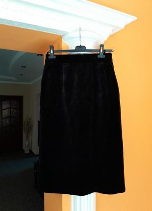 Спідниця бархат2 фото