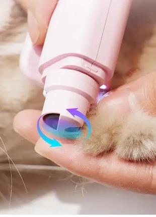 Автоматичний тример-пилка для кігтів тварин nail cutter1 фото
