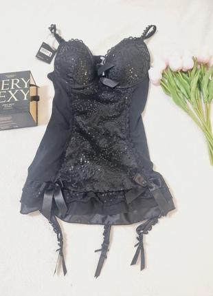 Пеньюар new look 75c з підтяжками