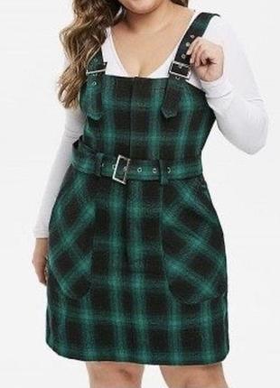 Сарафан женский в клетку