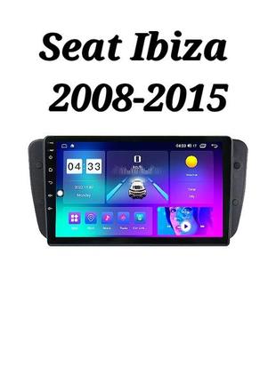 Магнітола android seat ibiza, 2/32, 4 ядра + рамка!