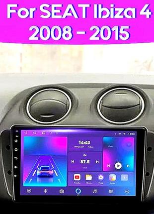 Магнітола android seat ibiza, 2/32, 4 ядра + рамка!3 фото