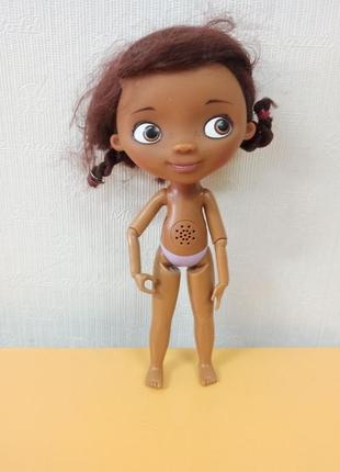 Лялька доктор плюшева doc mcstuffins disney store озвучена, 8