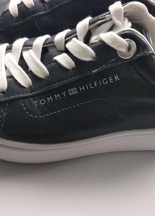 Кожаные кеды tommy hilfiger7 фото