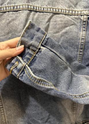 Джинсовка куртка джинсовая отличное качество пиджака голубой турция3 фото