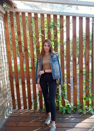 Джинсовка куртка джинсовая отличное качество пиджака голубой турция5 фото