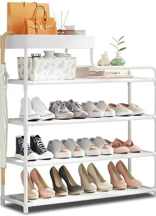 Напольный органайзер для обуви ason в прихожую для хранения обуви 80х78х21 см