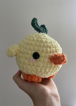 Маленька плюшева качечка 🐥