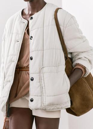 Стильная куртка zara