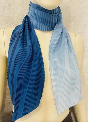 Шарфик гофре омбре - на шею, на голову, в качестве пояса, либо украшения на сумку!