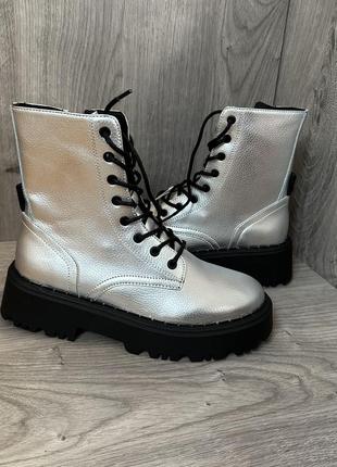 Демісезонні черевики zara чоботи ботінки ботинки