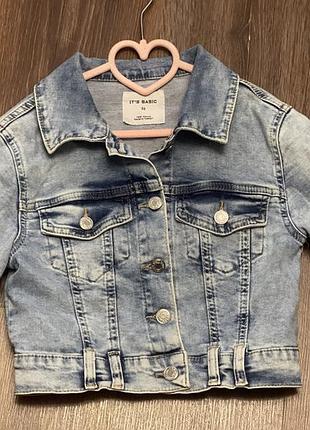 Продам джинсовое болеро на девочку