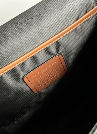 Чоловіча шкіряна сумка люкс якості у брендовому стилі7 фото