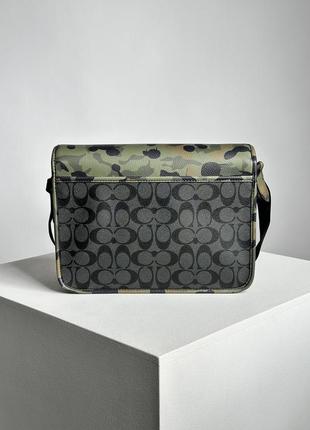 Чоловіча шкіряна сумка люкс якості у брендовому стилі10 фото