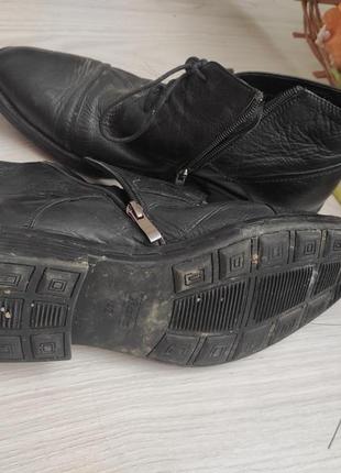 Шкіряні черевики демі 42 р 4