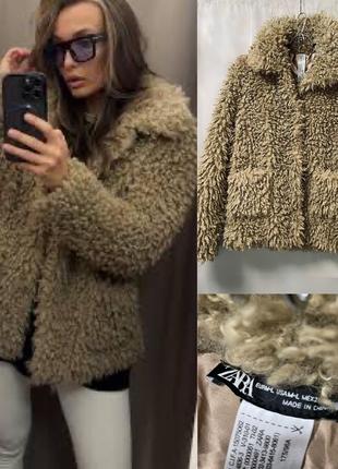 Шуба тедді zara2 фото