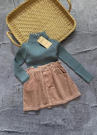 Вельветовая юбка от zara.