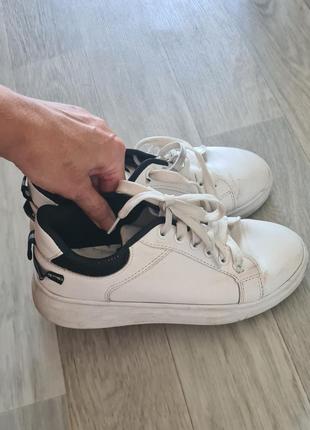 Белые кроссовки мокасины женские fashion