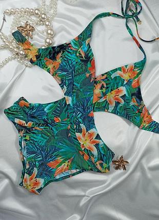 Невероятный цельный купальник монокини swimwear butterfly debenhams