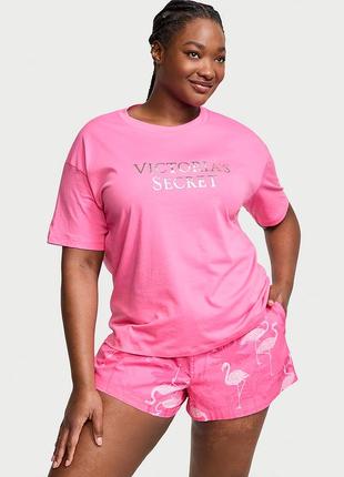 Бавовняна піжама victoria's secret оригінал вікторія сикрет