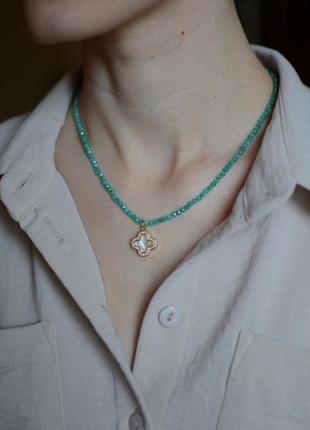 Чокер з фіанітів