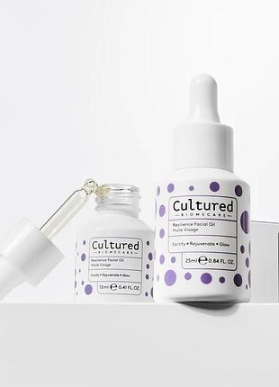 Cultured biomecare resilience facial oil олія, масло для обличчя