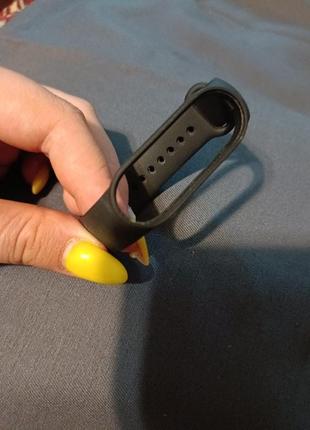Оригинальный силиконовый браслет на mi band 6
