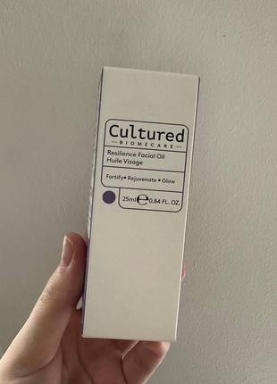 Cultured biomecare resilience facial oil олія, масло для обличчя9 фото