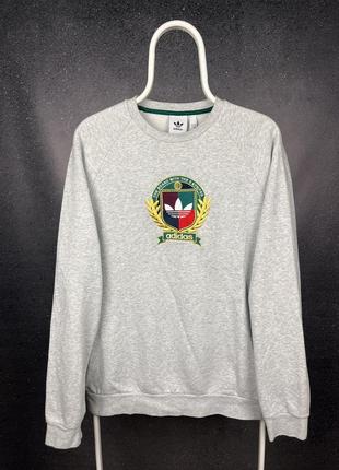 Оригинальный красивый свитшот adidas original big logo