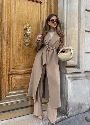 Пальто zara zw collection із вовною