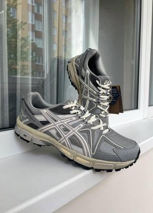 Мужские кроссовки asics gel-kahana 8 / ассикс гель любимая серые / демисезонные, летние, осенние кроссы2 фото