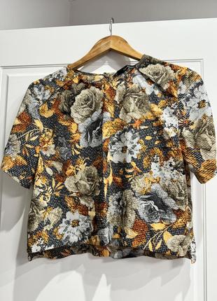 Вкорочена блуза zara s