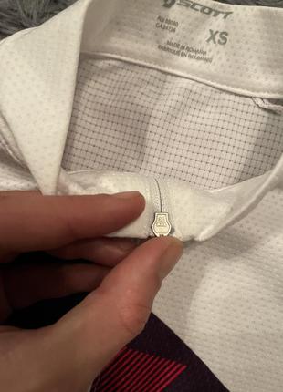 Scott спортивная велосипедная футболка джерси